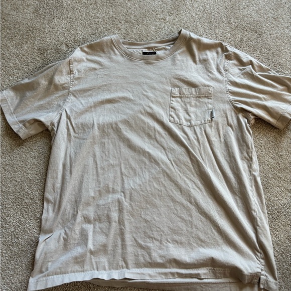 Greg Norman Collection Light Tan Short Sleeve Tee - Picture 1 of 3